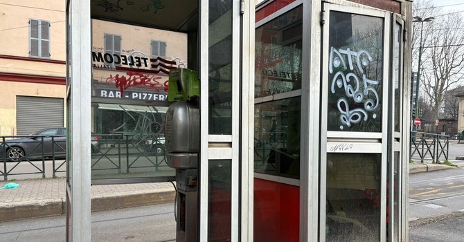 Le cabine di corso XI Febbraio