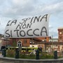 La protesta dei cittadini sulla Spina