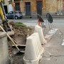 Il cantiere di via Mamiani