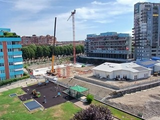 Il cantiere del Dora Park Il cantiere del Dora Park