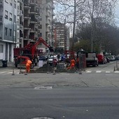 I cantieri in corso Francia