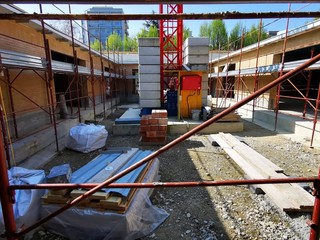 Sopralluogo al cantiere di via Giuria