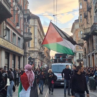 Una delle ultime proteste per Gaza