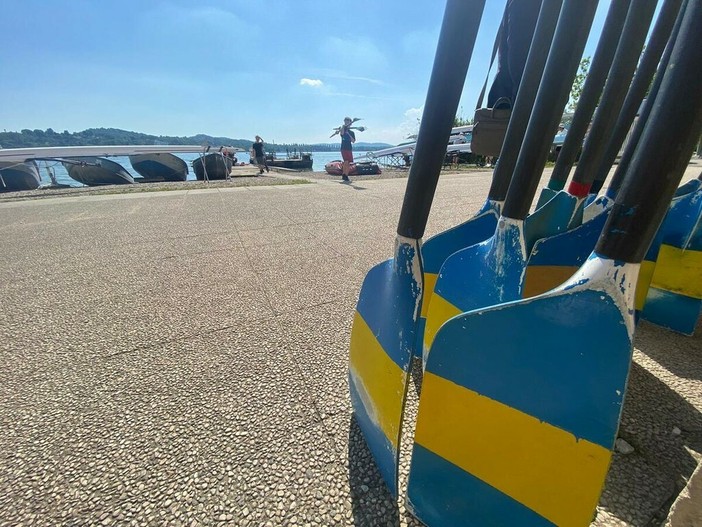 Un caldo pomeriggio estivo alla Canottieri Varese