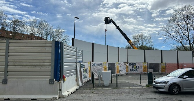 I cantieri Smat in largo Gottardo I cantieri Smat in largo Gottardo