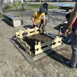 Gli interventi in via Arquata