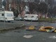 Blitz della Municipale a Mirafiori contro i camper rom: &quot;Allontanatevi o sequestriamo i mezzi&quot;