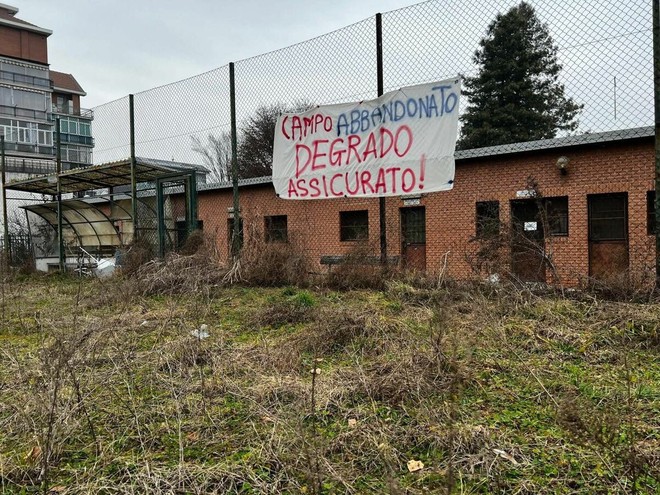 Il campo Oxilia di via Scotellaro