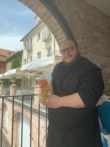 Chef Carmine D'Antonio, collaboratore di Pasta Bossolasco. Chef Carmine D'Antonio, collaboratore di Pasta Bossolasco.