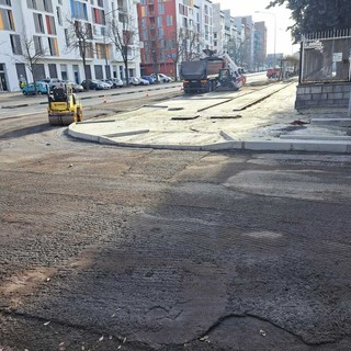 La nuova ciclabile di corso Giambone