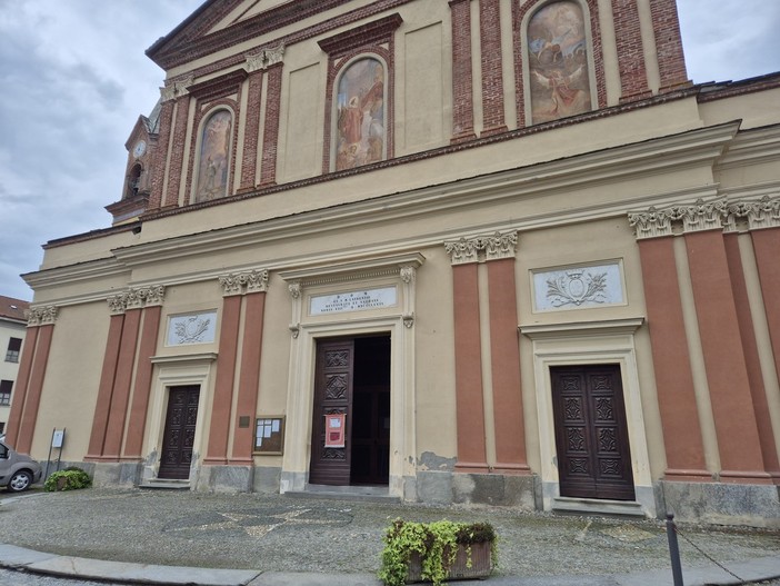 La parrocchia di San Lorenzo a Cavour, dove don Ginestrone verrà accolto La parrocchia di San Lorenzo a Cavour, dove don Ginestrone verrà accolto