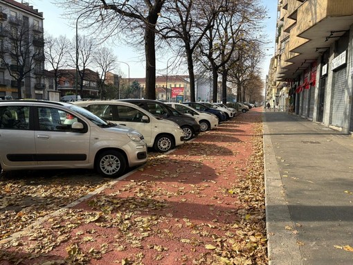 La nuova ciclabile di corso Maroncelli La nuova ciclabile di corso Maroncelli
