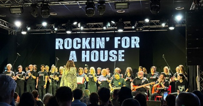 Alcuni momento del concerto all'Hiroshima