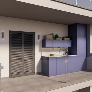Come trasformare un armadio da esterno in una cucina outdoor completa Come trasformare un armadio da esterno in una cucina outdoor completa