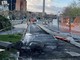 I cantieri della pista ciclabile di corso Umbria