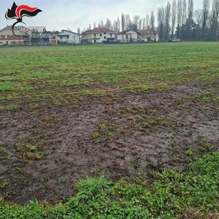 Intervento dei Carabinieri Forestali a La Loggia