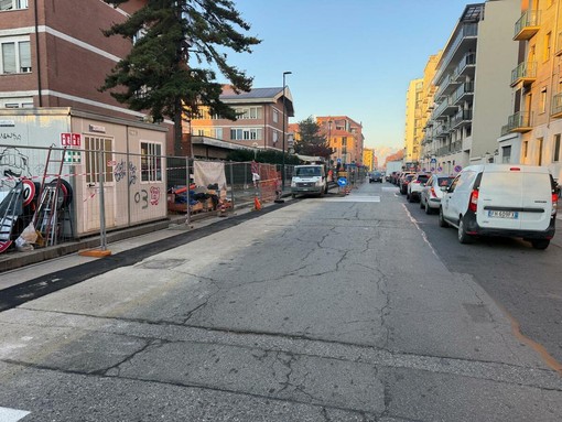 Nuovi cantieri in via Chambery
