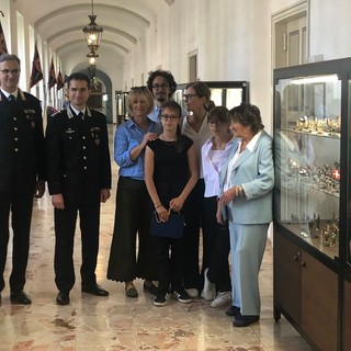 La donazione della collezione di Giulio Segre alla scuola  allievi Cernaia di Torino