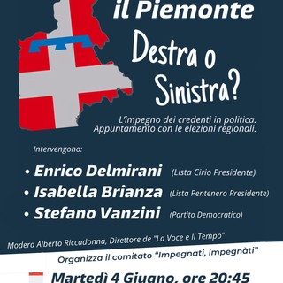 Cristiani per il Piemonte: un confronto tra candidati credenti in vista delle elezioni regionali