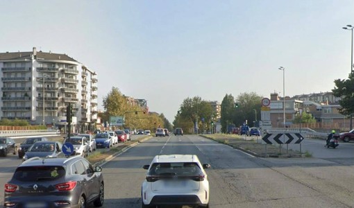 Il cavalcaferrovia che collega corso Trapani e corso Siracusa