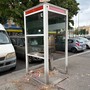 Una delle tante cabine abbandonate