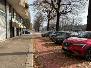 La nuova ciclabile di corso Maroncelli