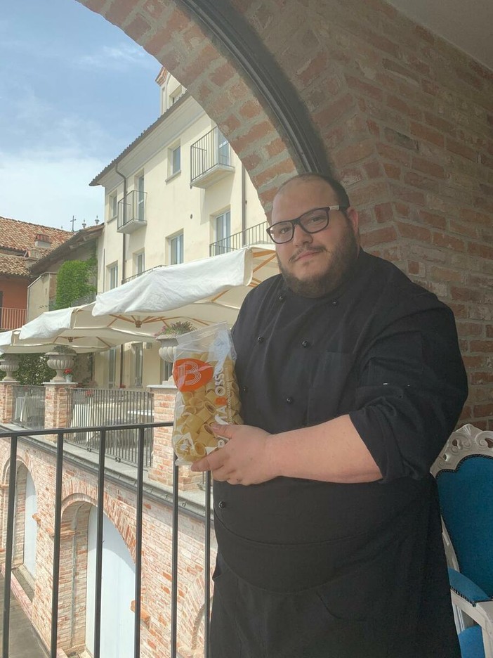 Chef Carmine D'Antonio, collaboratore di Pasta Bossolasco. Chef Carmine D'Antonio, collaboratore di Pasta Bossolasco.