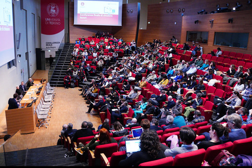 Foto della conferenza finale sul progetto