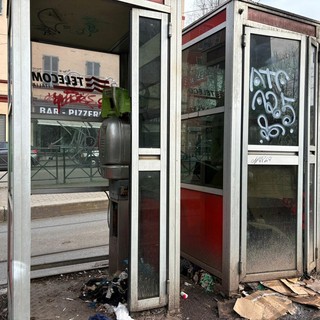 Le cabine di corso XI Febbraio