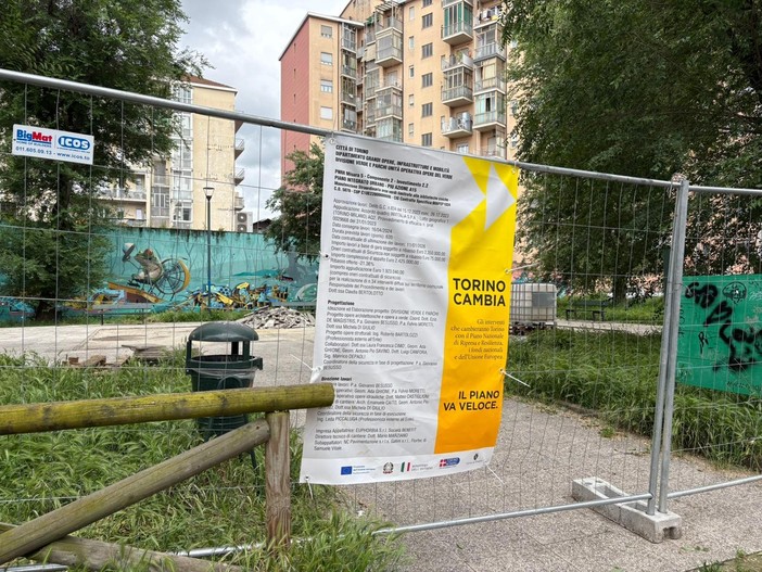 Il giardino di via Ponzio 34, quartiere Pozzo Strada