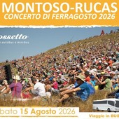 Concerto di Ferragosto a Montoso-Rucas: da Torino un pullman per vivere l’evento senza pensieri Concerto di Ferragosto a Montoso-Rucas: da Torino un pullman per vivere l’evento senza pensieri