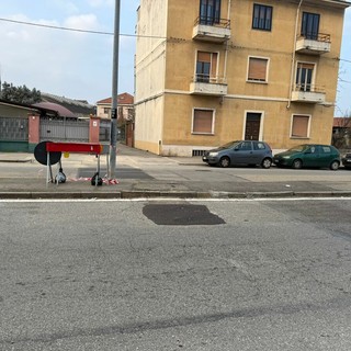 L'intervento di Smat in strada Settimo