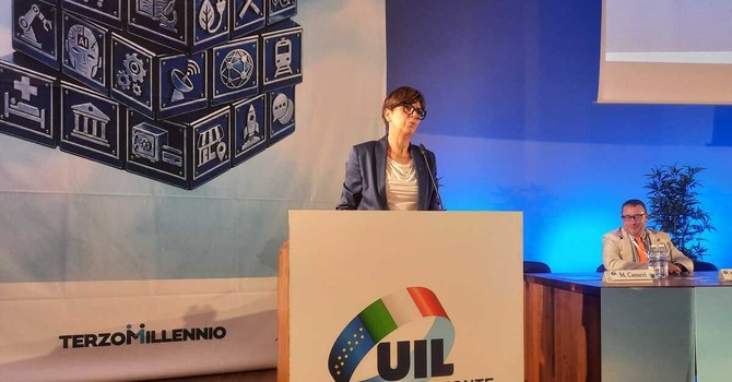 La neo segretaria generale, Chiara Maffè La neo segretaria generale, Chiara Maffè
