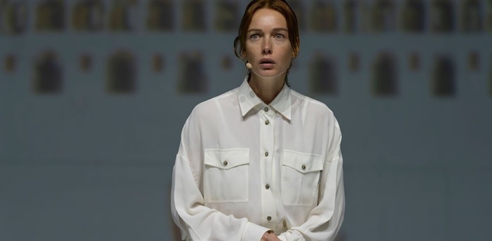 Cristiana Capotondi, protagonista del monologo &quot;La vittoria è in balia dei vinti&quot; a Venaria