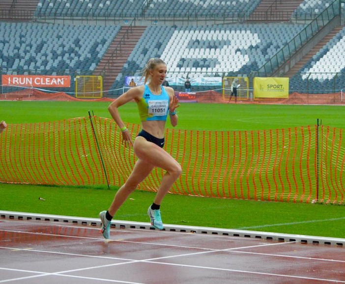 Elisabetta Galliano in pista