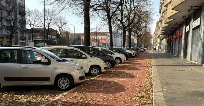 La nuova ciclabile di corso Maroncelli