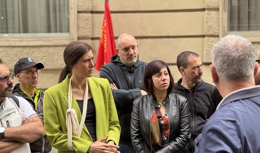 "Dopo giugno c'è il baratro". Lavoratori della Primotecs di Avigliana in presidio