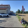 Scontro tra auto e scooter a Cavour in via Gemerello