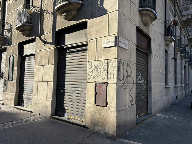 Un'altra serranda chiusa al Lingotto