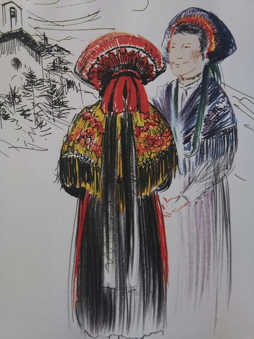 Mostra di bambole in abiti tradizionali alpini al Museo Etnografico Ezio Giaj