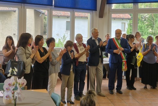 L’inaugurazione di stamattina