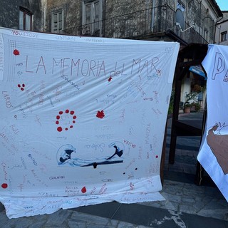 Tre appuntamenti in Val Pellice per ricamare i lenzuoli migranti che attraversano l’Italia