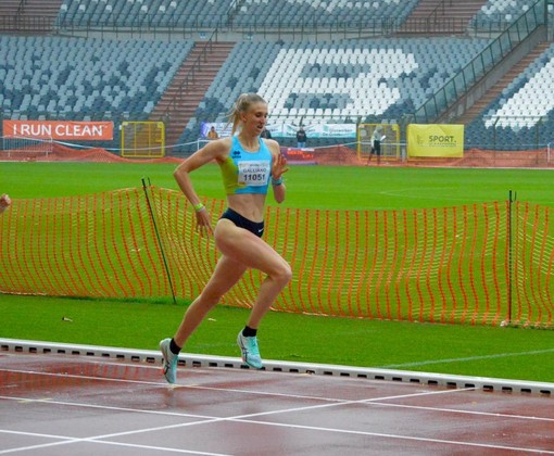Elisabetta Galliano in pista