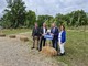 Da sinistra, Andrea Ferrero (presidente Fondazione Zoom), Umberto Maccario (ad gruppo Zoom), Jacopo Suppo ed Elisa Molinario (direttrice della Fondazione)