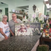 Carla e Mauro Garelli, storici titolari de &quot;Al Cantun d’le Fiur&quot;