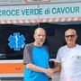 Il passaggio di consegne tra Bessone (a sinistra) e Turaglio Il passaggio di consegne tra Bessone (a sinistra) e Turaglio