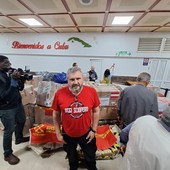 Ugo Bolognesi a Cuba e gli scatoloni di aiuti