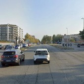 Il cavalcaferrovia che collega corso Trapani e corso Siracusa