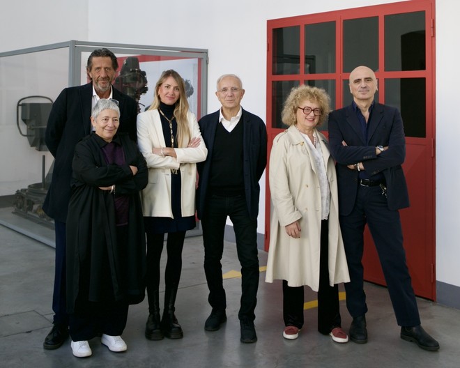 Luca Olivetti, Giulia Carluccio, Beatrice Borgia, Giorgio Scianca, Carolyn Christov-Bakargiev, Paolo Manera Luca Olivetti, Giulia Carluccio, Beatrice Borgia, Giorgio Scianca, Carolyn Christov-Bakargiev, Paolo Manera