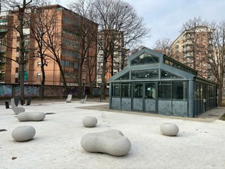 I cantieri in corso al parco Rignon